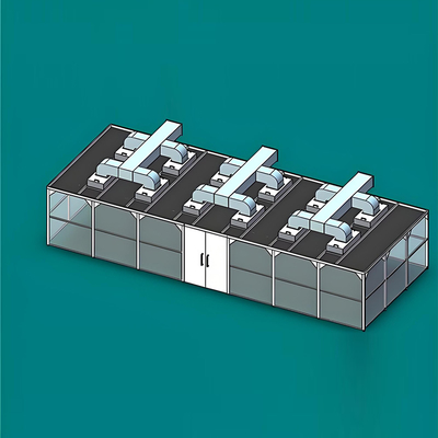 خرید Huuao ISO 5/6/7/8 Standard Dust Free Modular Clean Room Design Professional Project Cleanroom Modular with Low Cost online manufacture