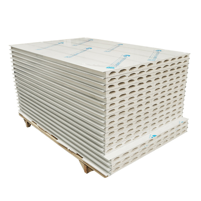 خرید Huaao Fireproof Waterproof Aging Resistant Deformable and Easy Splicing of Magnesium Sulfide Purification Color Steel Sandwich Panel online manufacture