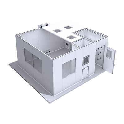 خرید Huaao Pharmaceutical Clean Booth Sandwich Panel Ceiling Modular Clean Room Solutions for GMP Dust Free Cleanroom Project/Electric Industry/ISO4-8 online manufacture