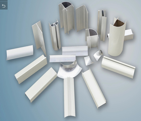 معماری آنودیزه cleanroom پروفایل آلومینیوم مقاومت در برابر خوردگی سبک وزن