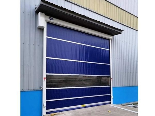 درب اتوماتیک PVC شاتر سریع با سرعت بالا دسترسی گرد و غبار و باد دفاع