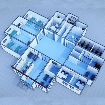 HUAAO ISO ماژولار پزشکی GMP اتاق تمیز نو نو اتاق تمیز برای دستگاه های پزشکی